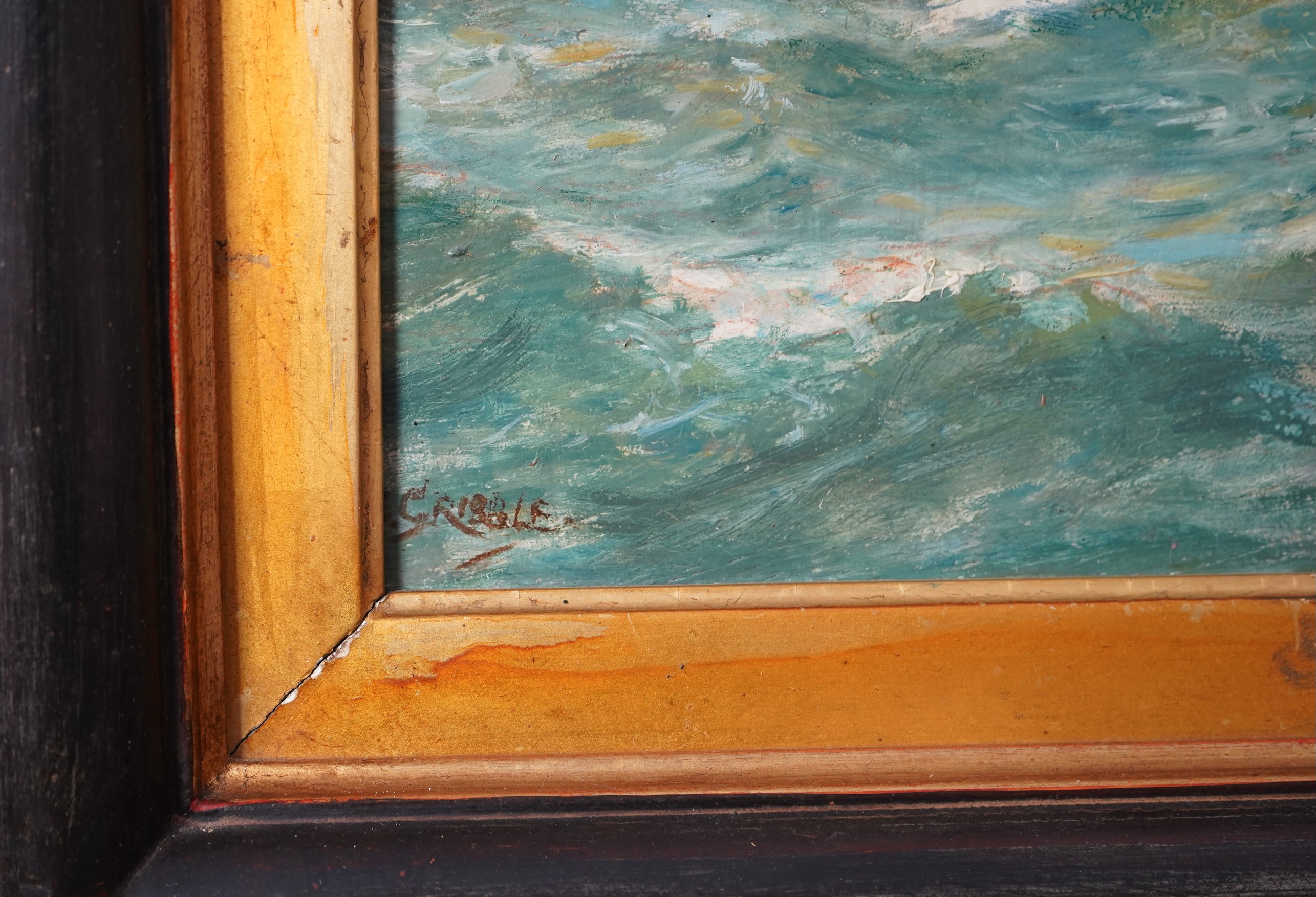 Bernard Finegan Gribble, 1872-1962, 'On the Way to Trafalgar'